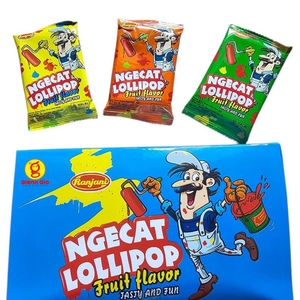 Cek Halal Ranjani Permen Keras Aneka Rasa Dengan Sirup (Jeruk, Apel, Nanas) - Ngecat Lollipop