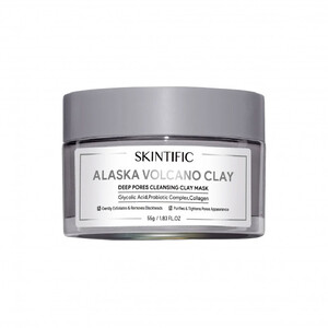 Cek Halal Skintific Alaska Volcano Clay Deep Pores Cleansing Clay Mask