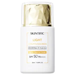 Cek Halal Skintific Light Serum Sunscreen Spf 50 Pa ++++