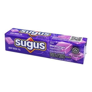 Cek Halal Sugus Permen Lunak Rasa Blackcurrant