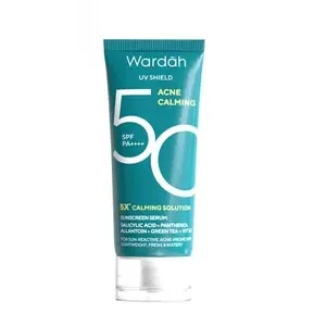 Cek Halal Wardah UV Shield Acne Calming Sunscreen Serum