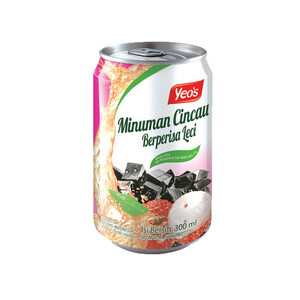 Cek Halal Yeos Minuman Cincau Berperisa Leci