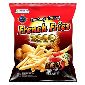 Cek Halal 2000 Makanan Ringan Ekstrudat Kentang Dengan Saos Sambal Level 3