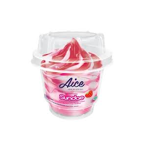 Cek Halal Aice Es Krim Rasa Stroberi Strawberry Sundae