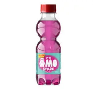 Cek Halal Amo Spark Minuman Rasa Pink Lava Berkarbonasi