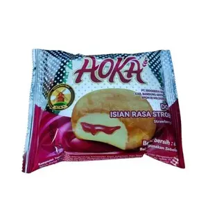 Cek Halal Aoka Donat Isian Rasa Stroberi