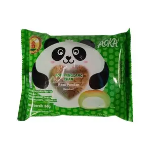 Cek Halal Aoka Roti Panggang Rasa Pandan Isian Rasa Susu