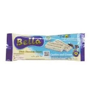 Cek Halal Bella Cokelat Imitasi dengan Kukis dan Krim