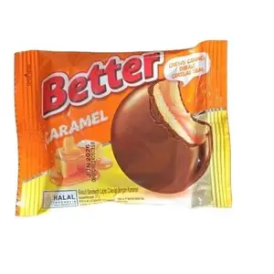 Cek Halal Better Biskuit Sandwich Lapis Cokelat Dengan Karamel