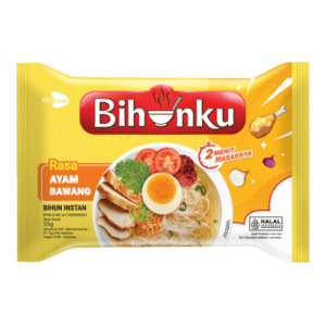 Cek Halal Bih-nku Bihun Instan Rasa Ayam Bawang