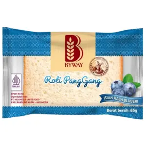 Cek Halal Byway Roti Panggang Isian Rasa Bluberi