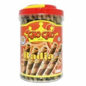 Cek Halal Cho Cho Radja Wafer Roll Rasa Cokelat