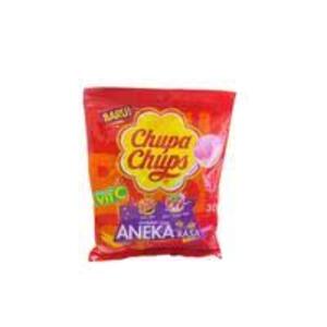 Cek Halal Chupa Chups Kembang Gula Lollipop Aneka Rasa (Cola, Stroberi Krim)
