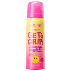 Cek Halal Dazzle Me X Smileyworld Get A Grip! Makeup Setting Spray Prime+set Anti-pollution