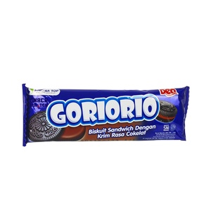 Cek Halal Deo Goriorio Biskuit Sandwich Dengan Krim Rasa Cokelat