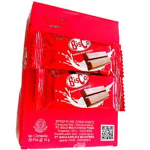 Cek Halal Dking Biskuit Salut Cokelat (Bisco)