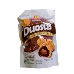 Cek Halal Duosus Soes Kering Isi Krim Rasa Cokelat