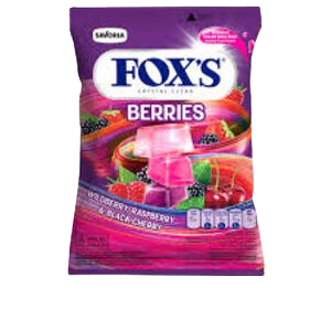 Cek Halal Foxs Permen Kristal Bening Rasa Barley dan Cherry Mint