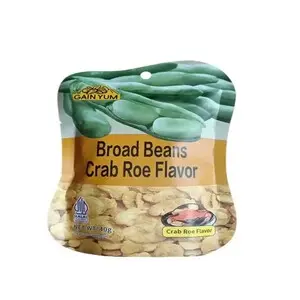 Cek Halal Gain Yum Kacang Koro Goreng Rasa Telur Kepiting (Broad Beans Crab Roe Flavor)