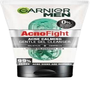 Cek Halal Garnier Men Acno Fight Acne Calming Gentle Gel Cleanser