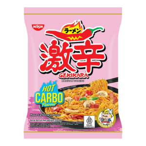 Cek Halal Gekikara Mi Instan Goreng Rasa Carbonara Pedas