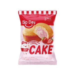 Cek Halal Go-Day Keik Rasa Stroberi (Strawberry Flavored Cake)