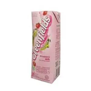 Cek Halal Greenfields Susu Uht Rasa Stroberi