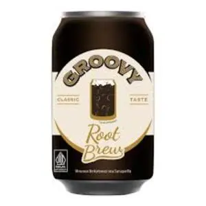 Groovy Minuman Berkarbonasi Rasa Root Beer - Cekhalal.id