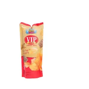Cek Halal Happy Island - Vipchips Makanan Ringan Ekstrudat Rasa Sapi Panggang