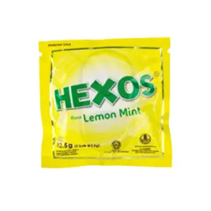 Cek Halal Hexos Kembang Gula Rasa Lemon Mint