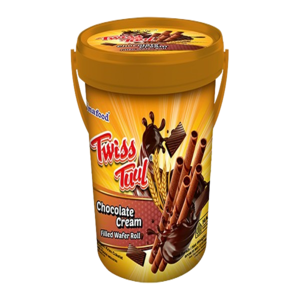 Cek Halal Inafood - Twiss Tuul Wafer Roll Dengan Krim Cokelat