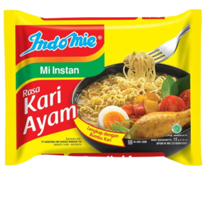 Cek Halal Indomie Mi Instan Rasa Kari Ayam Ekstra Bawang Goreng
