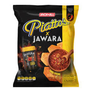 Cek Halal Jacknjill Piattos X Jawara Makanan Ringan Kentang Rasa Sambal Bawang