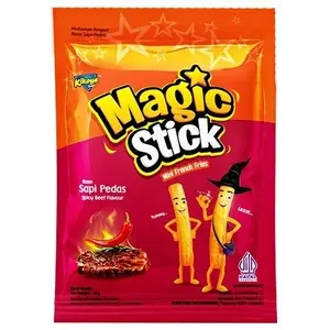 Cek Halal Kikoya Magicstick Makanan Ringan Ekstrudat Rasa Sapi Pedas