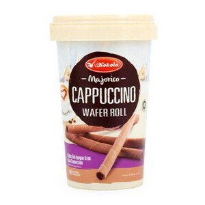 Cek Halal Kokola Wafer Roll Dengan Krim Rasa Cappuccino
