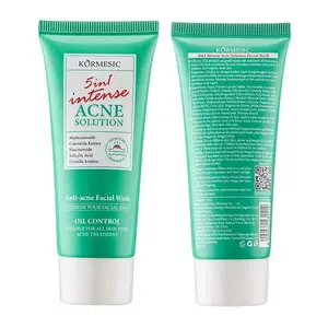 Cek Halal Kormesic 5in1 Intense Acne Solution Facial Wash