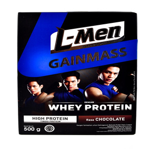 Cek Halal L-Men Pangan Tambahan Untuk Olahragawan Berbasis Protein Rasa Cokelat