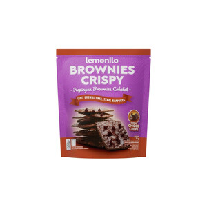 Cek Halal Lemonilo Kukis Brownies Dengan Cokelat Chip (Brownies Crispy Topping Chocochips)