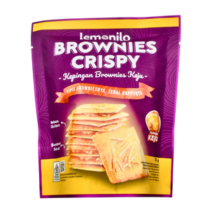 Cek Halal Lemonilo Kukis Brownies Dengan Topping Keju (Brownies Crispy)