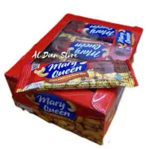 Cek Halal Mary Queen Cokelat Compound Hitam Manis Dengan Kacang Mede