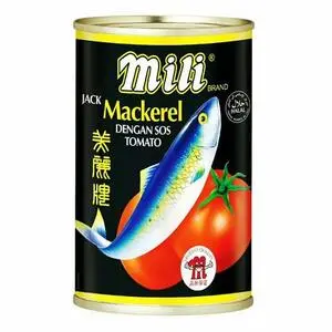 Cek Halal Mili Makarel Dalam Saus Tomat