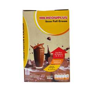 Cek Halal Milkcowplus Campuran Susu Full Cream Dan Krimer Rasa Cokelat