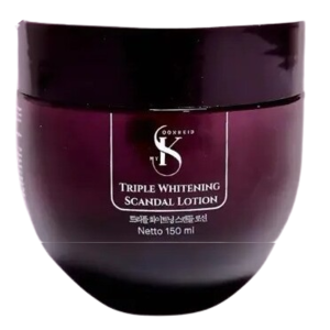 Cek Halal My Skoonheid Triple Whitening Scandal Lotion