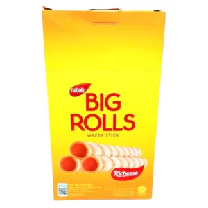Cek Halal Nabati Big Rolls Richeese Wafer Roll Isi Krim Keju