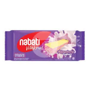 Cek Halal Nabati Vitakrim Wafer Krim Yoghurt Rasa Raspberry