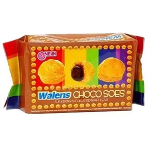 Cek Halal Nissin Sus Kering Isi Cokelat Pasta ( Walens Choco Soes )