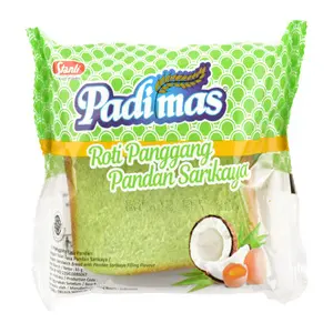 Cek Halal Padimas Roti Panggang Rasa Pandan Dengan Isian Rasa Pandan Sarikaya