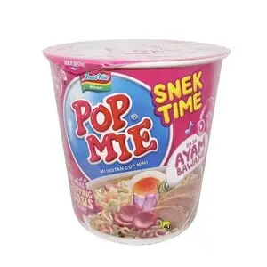 Cek Halal Pop Mie Mi Instan Cup Mini Rasa Ayam Bawang