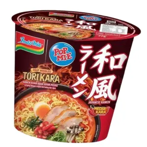 Cek Halal Pop Mie Mi Instan Cup Ramen Kuah Rasa Ayam Pedas
