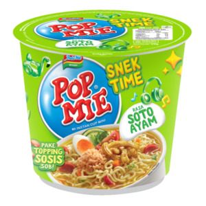 Cek Halal Pop Mie Mi Instan Cup Rasa Soto Ayam Dengan Nasi